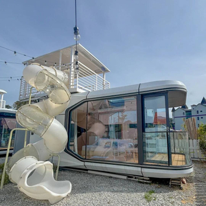 Модульный дом &laquo;Космическая капсула&raquo; Интегрированный мобильный офис и капсула Apple для использования в отеле или частного дома-контейнера для проживания в семье
